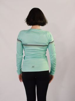 рубашка NONAME RUNNING SHIRT LS NVII TEAL WOS