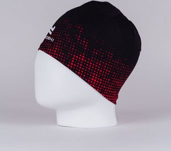 шапка NORDSKI NSV112190 PRO BLACK/RED
