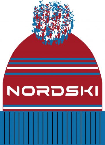 шапка NORDSKI NSV470702 STRIPE BLUE RUS