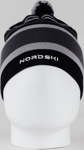 шапка NORDSKI NSV473201 BRIGHT BLACK/GREY