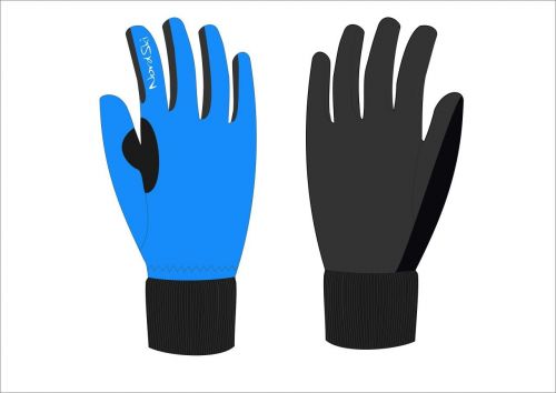 перчатки NORDSKI NSJ135700 WARM JR BLUE WS