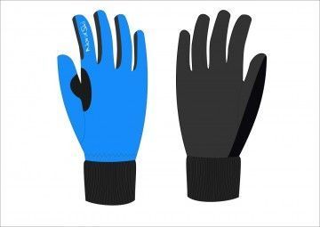 перчатки NORDSKI NSJ138700 ACTIV JR BLUE WS