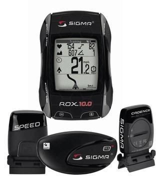 велокомпьютер SIGMA 01000 ROX 10.0 GPS BLACK SET