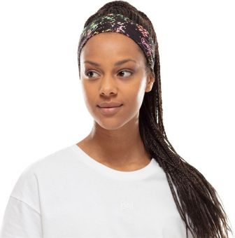 повязка BUFF 125520.999.10 CoolNet® UV+ Slim Headband Speckle Black
