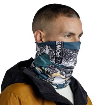 бандана BUFF 134704.845 THERMONET POW LIXOT GREEN