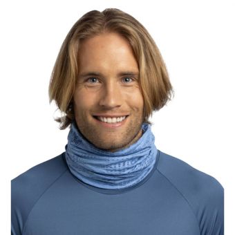 бандана BUFF 118096.725 DRYFLX SOLID WASHED BLUE