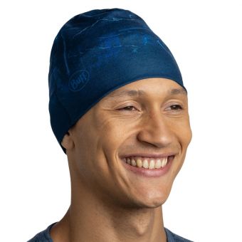 шапка BUFF 136627.707 ECOSTRETCH BEANIE ONEY BLUE