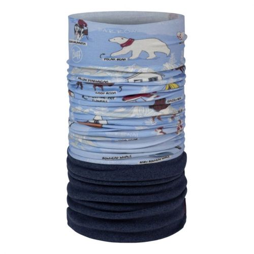 бандана BUFF 136818.725 POLAR IMUS WASHED BLUE