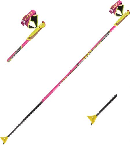 лыжные палки LEKI HRC JR PINK 6434157