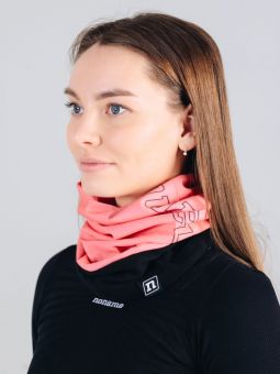 снуд NONAME 2001827-0277 FLEECE NECKWARMER SALMON ROSE