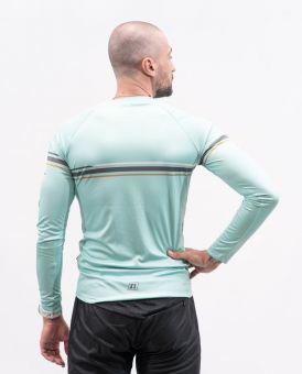 рубашка NONAME RUNNING SHIRT LS NVII TEAL UX