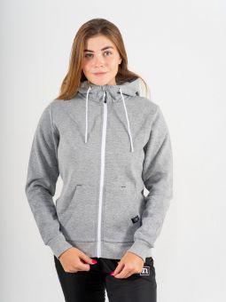 кофта NONAME 2001645-0196 TRACK HOODIE 23 WOS GREY MELANGE