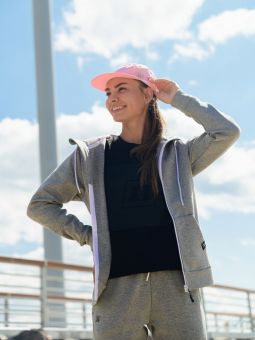 кофта NONAME 2001645-0196 TRACK HOODIE 23 WOS GREY MELANGE