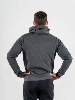 кофта NONAME 2001644-0194 TRACK HOODIE 23 UX BLACK MELANGE
