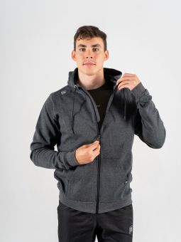 кофта NONAME 2001644-0194 TRACK HOODIE 23 UX BLACK MELANGE