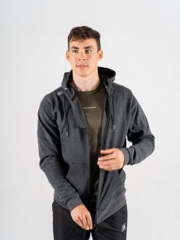 кофта NONAME 2001644-0194 TRACK HOODIE 23 UX BLACK MELANGE