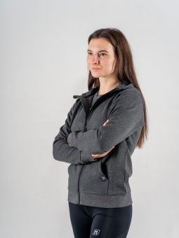 кофта NONAME 2001645-0194 TRACK HOODIE 23 WOS BLACK MELANGE