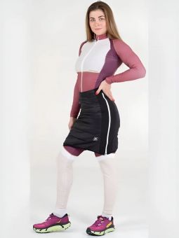 юбка NONAME 2001071-0100 SKI SKIRT WOS BLACK/WHITE