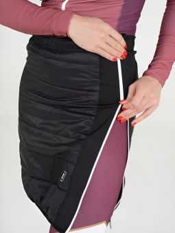 юбка NONAME 2001071-0100 SKI SKIRT WOS BLACK/WHITE