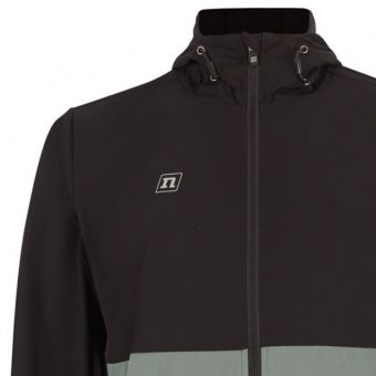 куртка NONAME ICON TECH JACKET UX BLK/TEEL GREEN