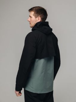 куртка NONAME 2001882-0207 ICON TECH JACKET UX BLK/TEEL GREEN