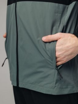 куртка NONAME 2001882-0207 ICON TECH JACKET UX BLK/TEEL GREEN