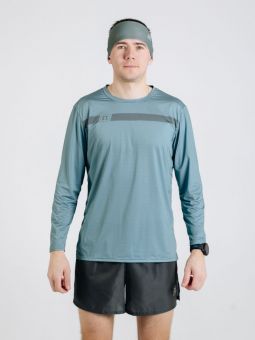 лонгслив NONAME 2500003-0288 MILER T-SHIRT LS UX 25 GREY/GREEN