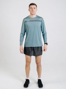 лонгслив NONAME 2500003-0288 MILER T-SHIRT LS UX 25 GREY/GREEN