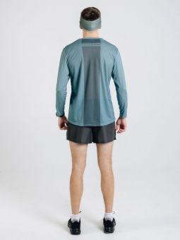 лонгслив NONAME 2500003-0288 MILER T-SHIRT LS UX 25 GREY/GREEN