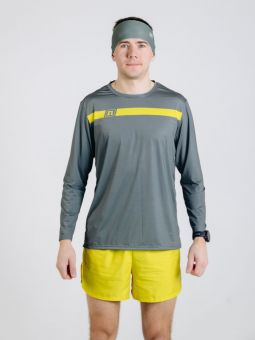 лонгслив NONAME 2500003-0368 MILER T-SHIRT LS UX 25 GREY/YELLOW