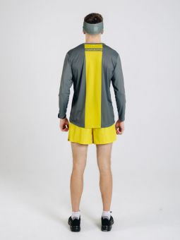 лонгслив NONAME 2500003-0368 MILER T-SHIRT LS UX 25 GREY/YELLOW