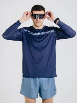 лонгслив NONAME 2500003-L271 MILER T-SHIRT LS UX 25 STEEL BLUE