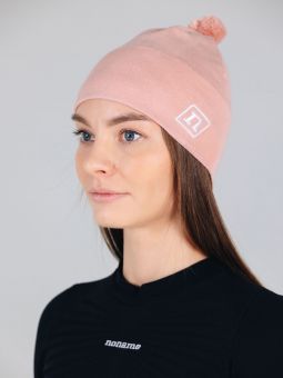 шапка NONAME 2001153-0013 XC KNIT HAT ROSE