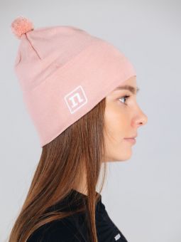 шапка NONAME 2001153-0013 XC KNIT HAT ROSE