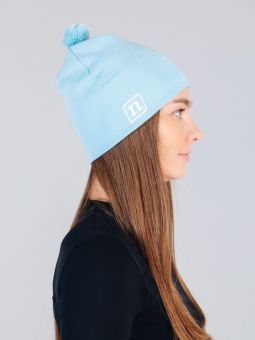 шапка NONAME 2001153-0331 XC KNIT HAT MID BLUE