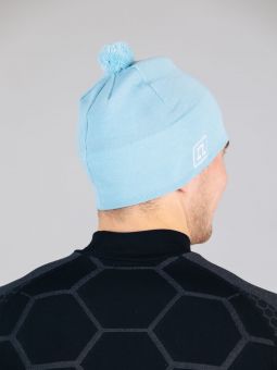 шапка NONAME 2001153-0331 XC KNIT HAT MID BLUE