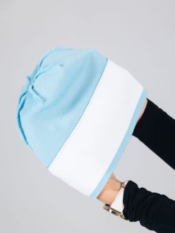 шапка NONAME 2001153-0331 XC KNIT HAT MID BLUE