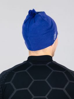шапка NONAME 2001153-0005 XC KNIT HAT BLUE