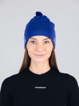 шапка NONAME 2001153-0005 XC KNIT HAT BLUE