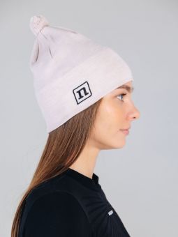 шапка NONAME 2001153-0096 XC KNIT HAT CREAM WHITE