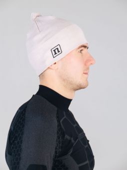 шапка NONAME 2001153-0096 XC KNIT HAT CREAM WHITE