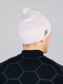 шапка NONAME 2001153-0096 XC KNIT HAT CREAM WHITE