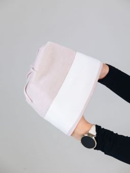 шапка NONAME 2001153-0096 XC KNIT HAT CREAM WHITE