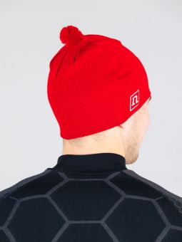 шапка NONAME 2001153-0008 XC KNIT HAT DARK RED