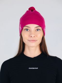 шапка NONAME 2001153-0279 XC KNIT HAT DARK RASPBERRY