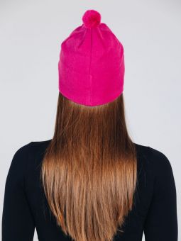 шапка NONAME 2001153-0279 XC KNIT HAT DARK RASPBERRY