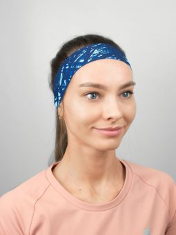 повязка NONAME 6000177-0505 SPRINT HEADBAND 22 BLUE/BLUE