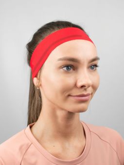 повязка NONAME 6000177-5454 SPRINT HEADBAND 22 RED/RED
