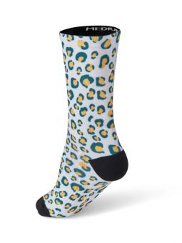 носки NONAME 2002054-0343 CREW SOCKS LEOPARD WHITE