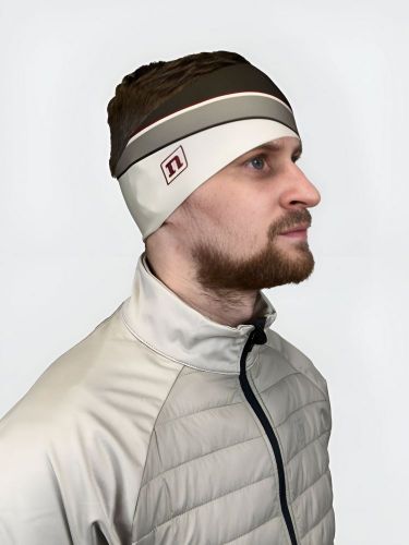 повязка NONAME 6000333-0186 FROST HEADBAND 25 BLACK/BEIGE